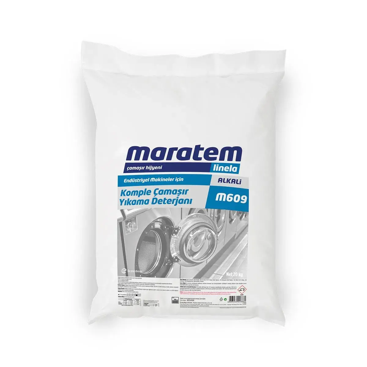 Maratem M609 Komple Çamaşır Yıkama Deterjanı 20 kg — Asel Group katalog görseli